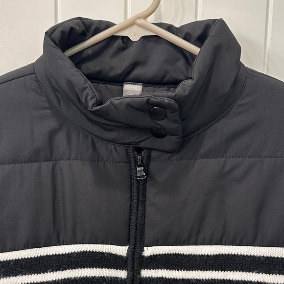 Lou & Grey Black and White Striped Jacket L - Picture 2 of 5